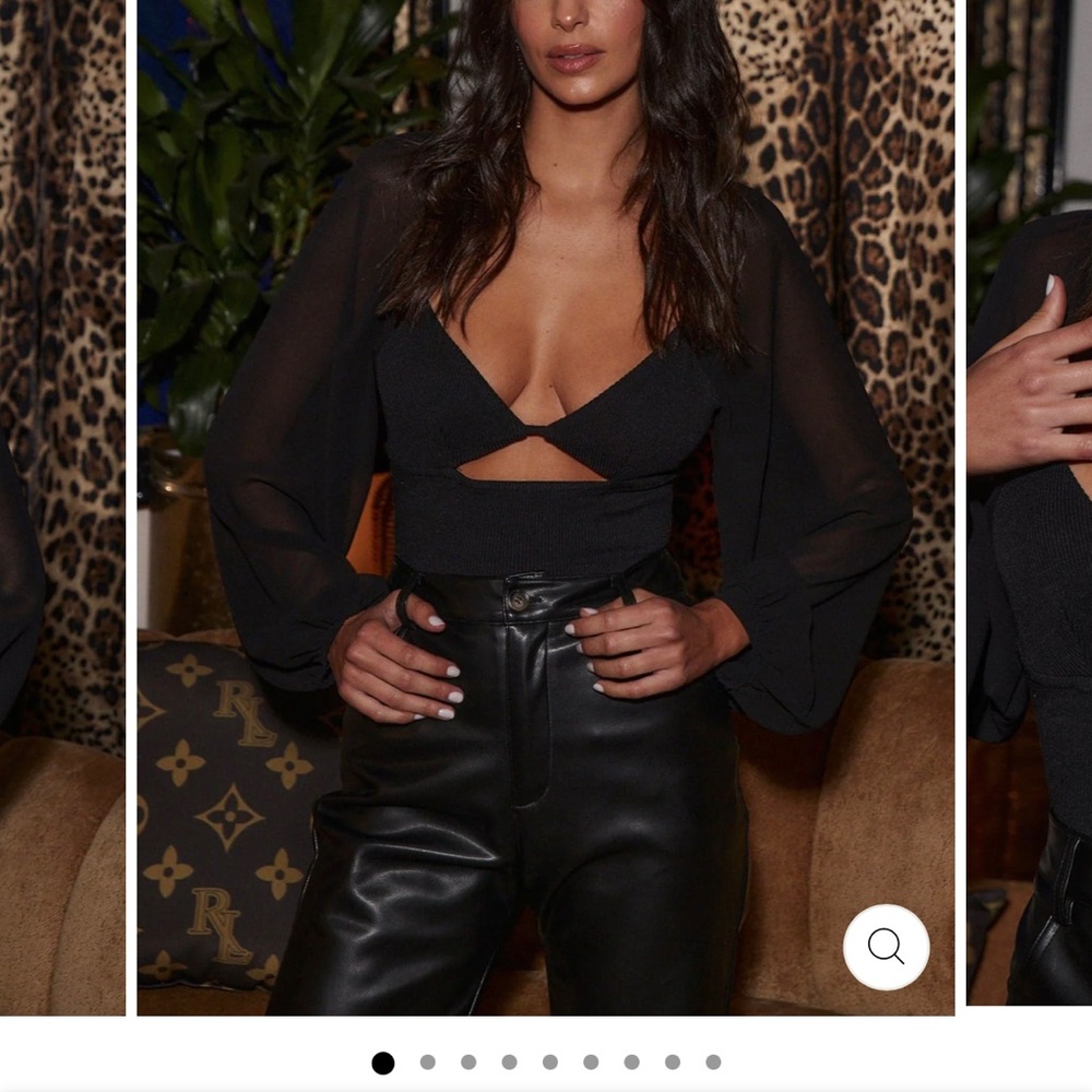 Black bodysuit